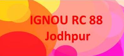 ignou Jodhpur