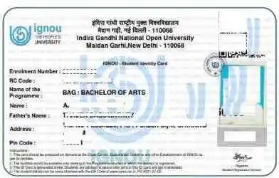 ignou student id card download